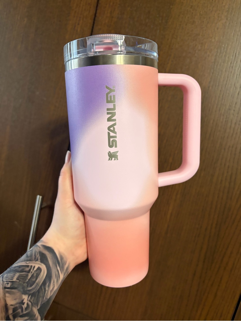 🌸 Stanley 40oz ProTour Tumbler – Rose Petal Motion 🌸